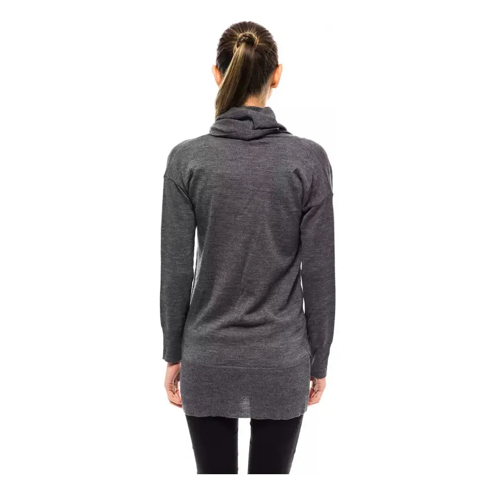 Montana Blu Gray Wool Sweater