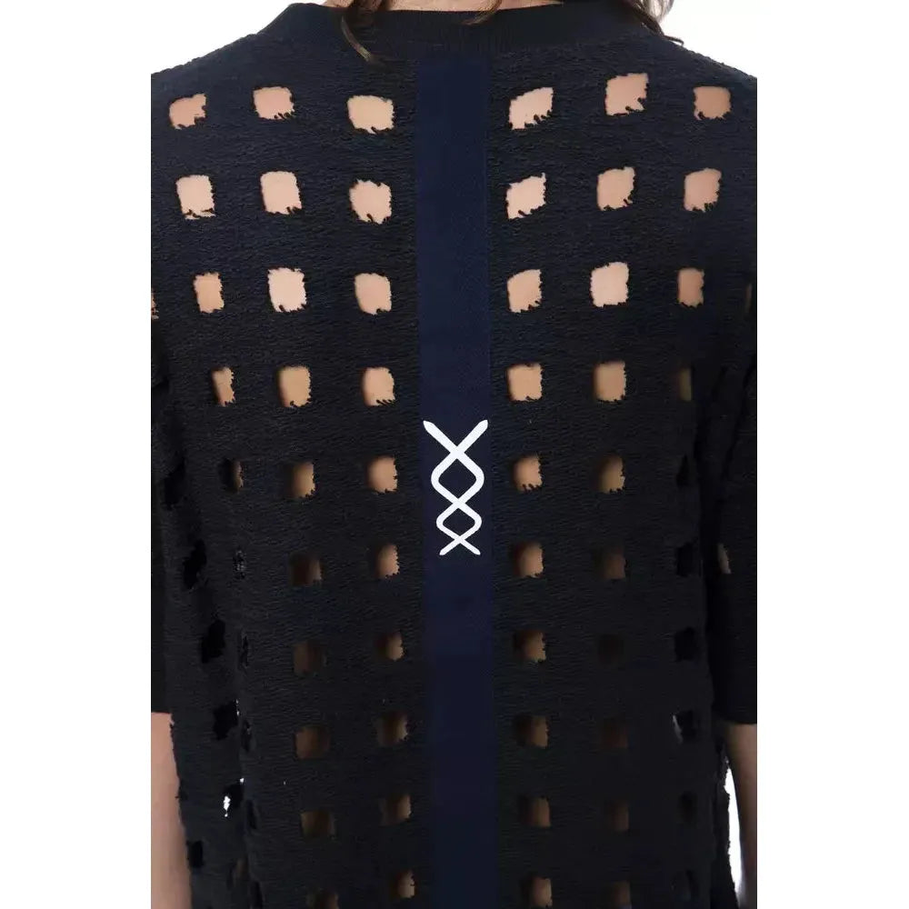 Nicolo Tonetto Black Cotton T-Shirt