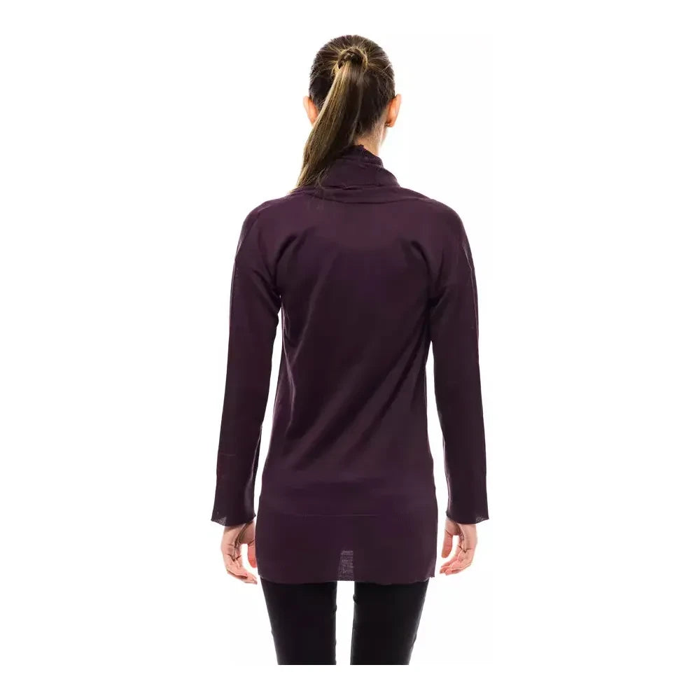 Montana Blu Purple Wool Sweater