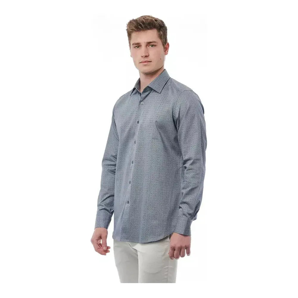 Bagutta Black Cotton Shirt