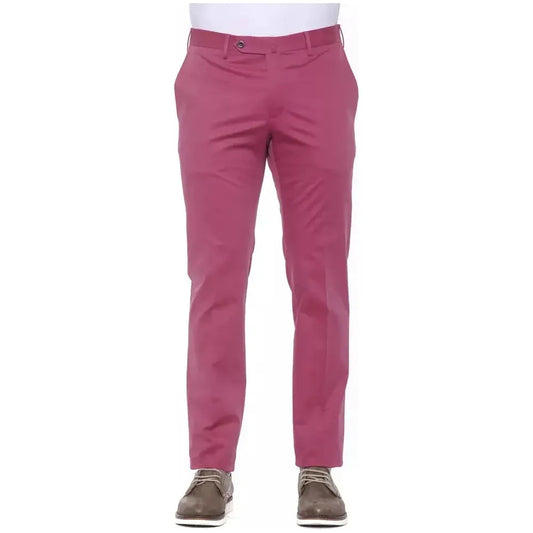 PT Torino Fuchsia Cotton Men Trouser PT-20768-IT54 | XXL