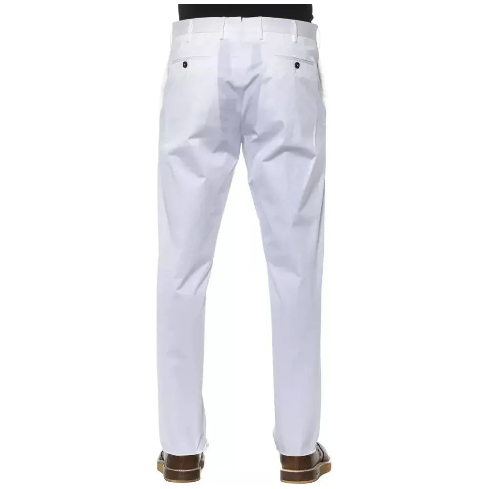 PT Torino White Cotton Pant
