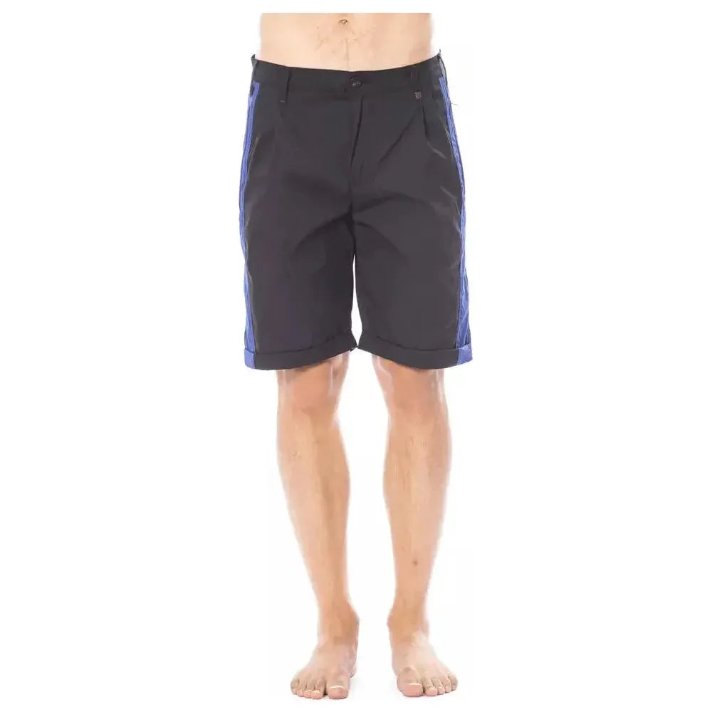 Verri Black Cotton Short
