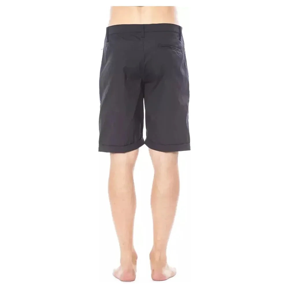 Verri Black Cotton Short