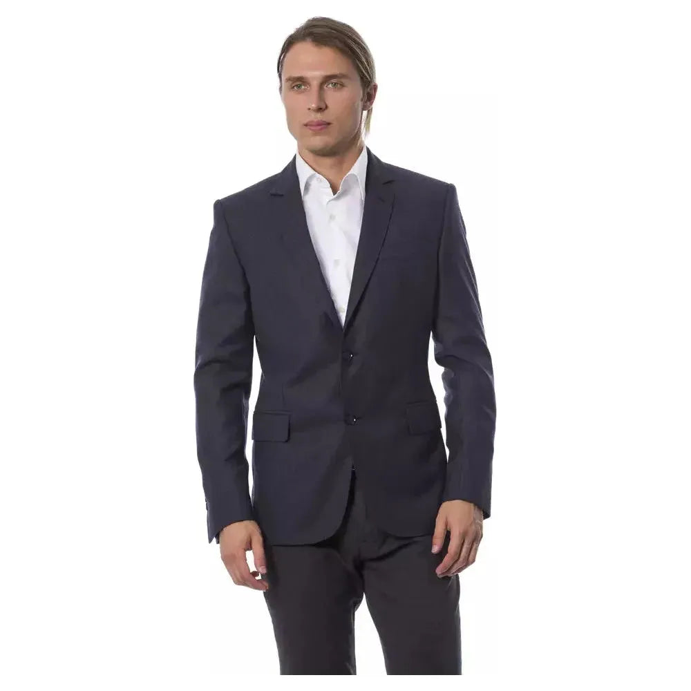 Verri Blue Wool Suits & Blazer