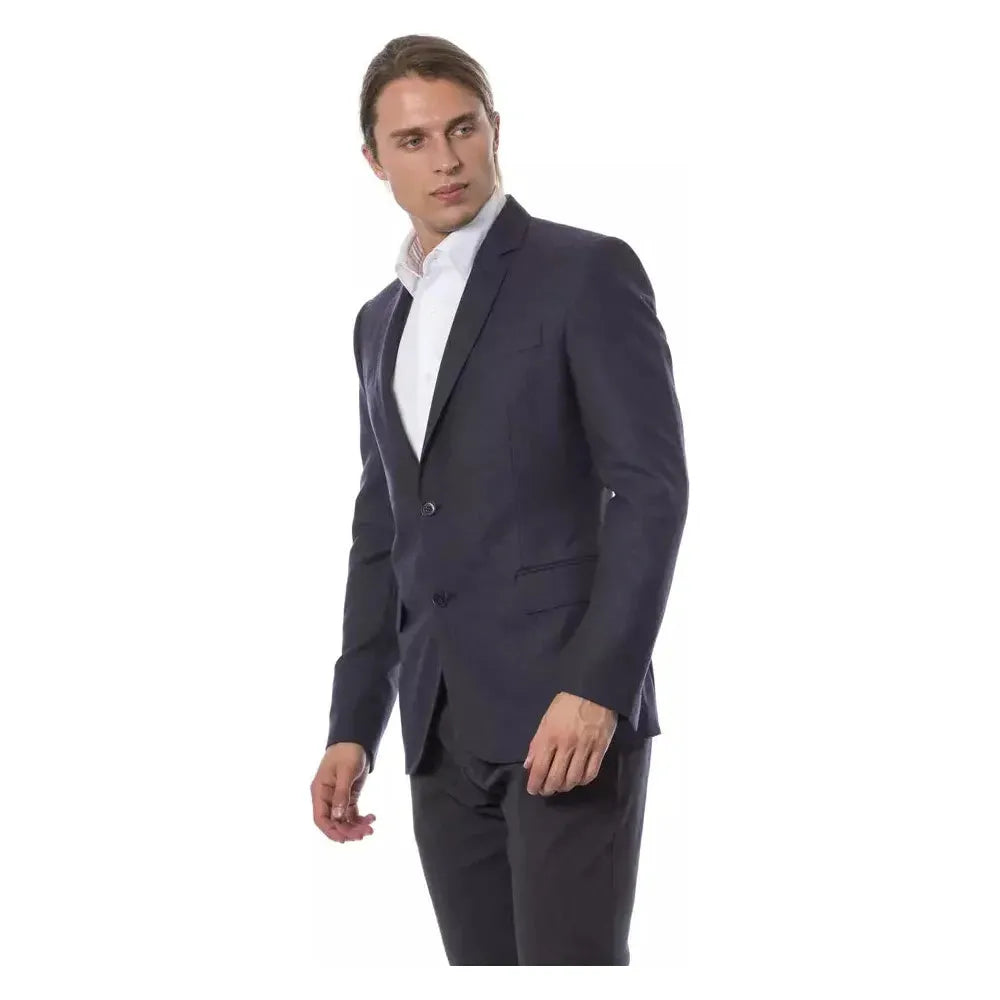Verri Blue Wool Suits & Blazer