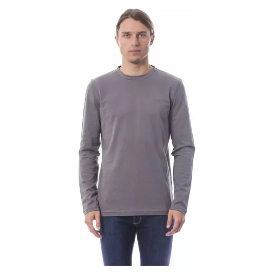 Verri "Gray Cotton Men T-Shirt" VE-18313-XL