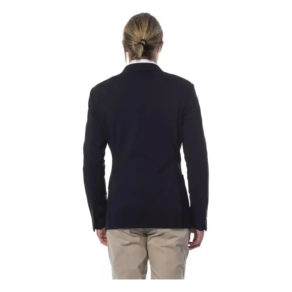 Verri Blue Viscose Suits & Blazer