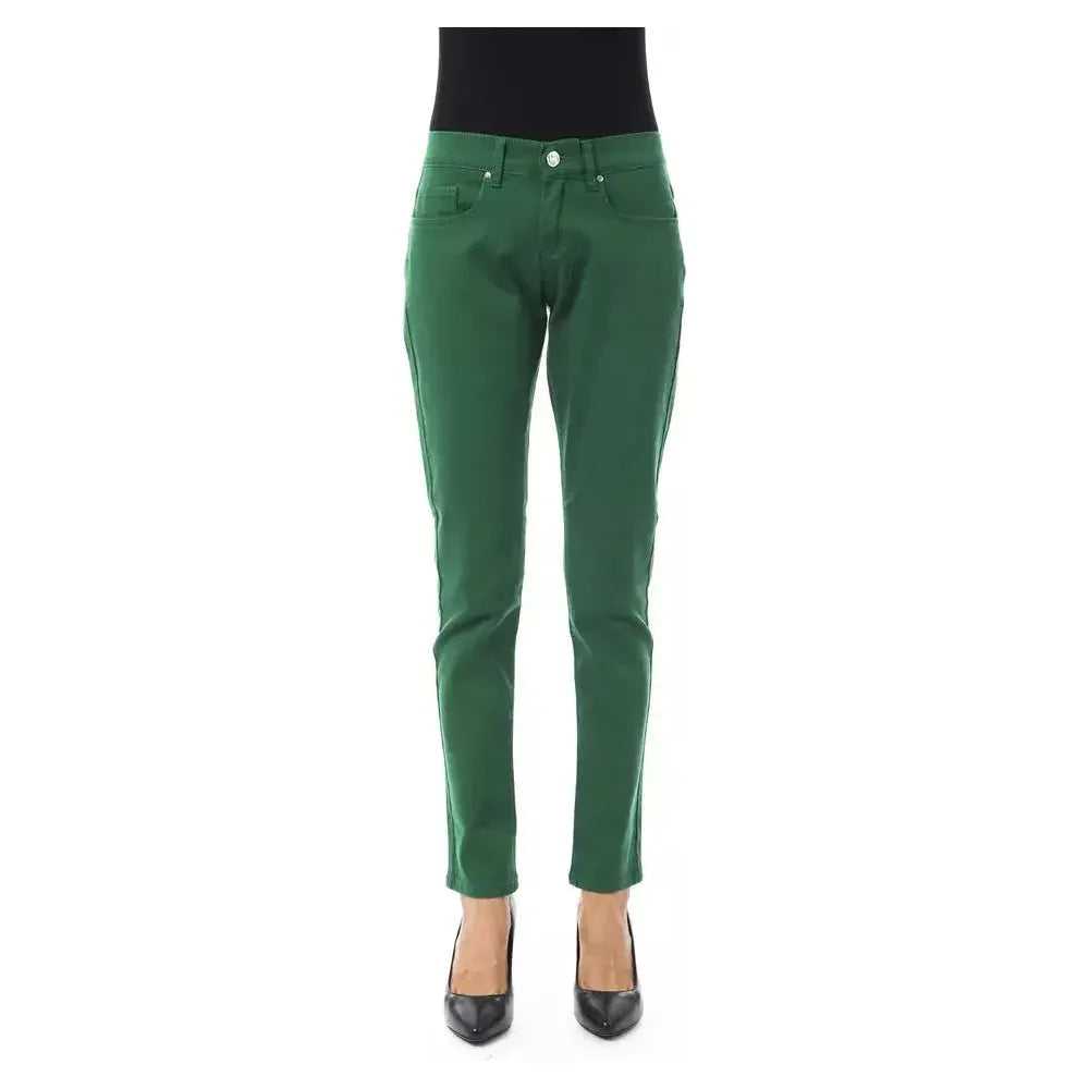 BYBLOS Green Cotton Pant