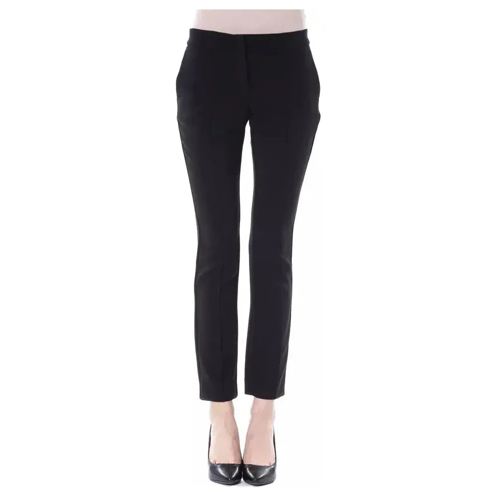 BYBLOS Black Polyester Pant