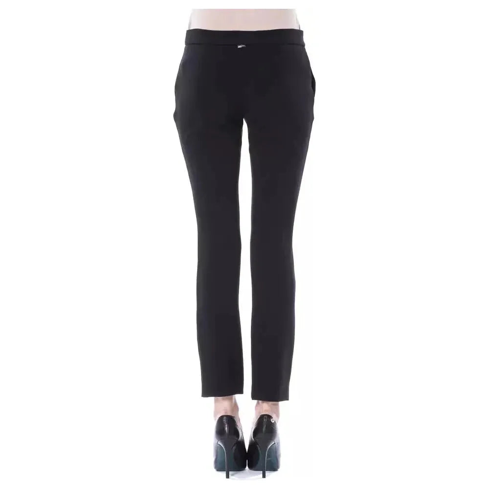 BYBLOS Black Polyester Pant