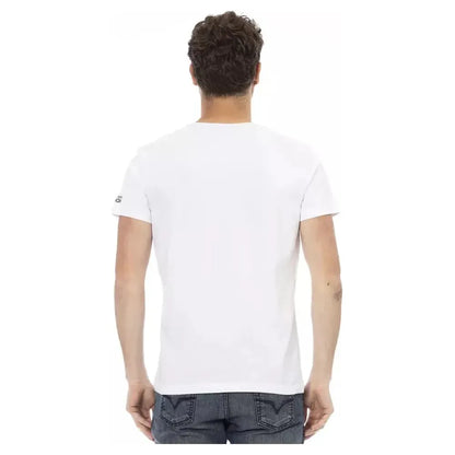 Trussardi Action White Cotton Men's T-Shirt