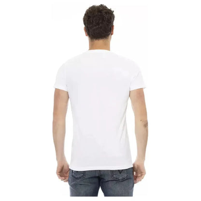 Trussardi Action White Cotton Men's T-Shirt