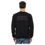 Automobili Lamborghini Black Cotton Men Sweater AU-22636-XL