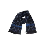 Cavalli Class Blue Wool Men Scarf CA-22209