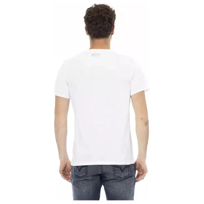 Bikkembergs White Cotton Men's T-Shirt