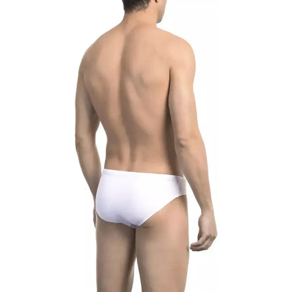Bikkembergs White Polyamide Men's Swimwear