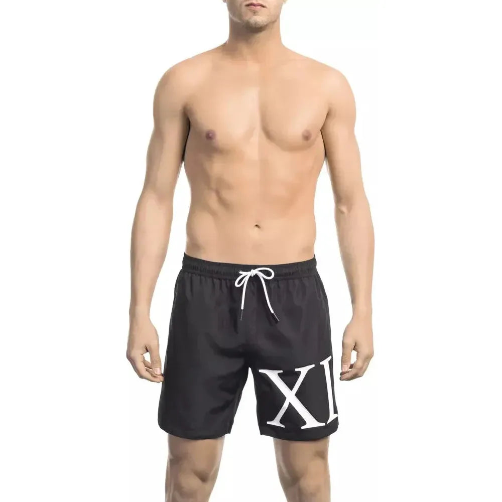 Bikkembergs Black Polyester Swimwear