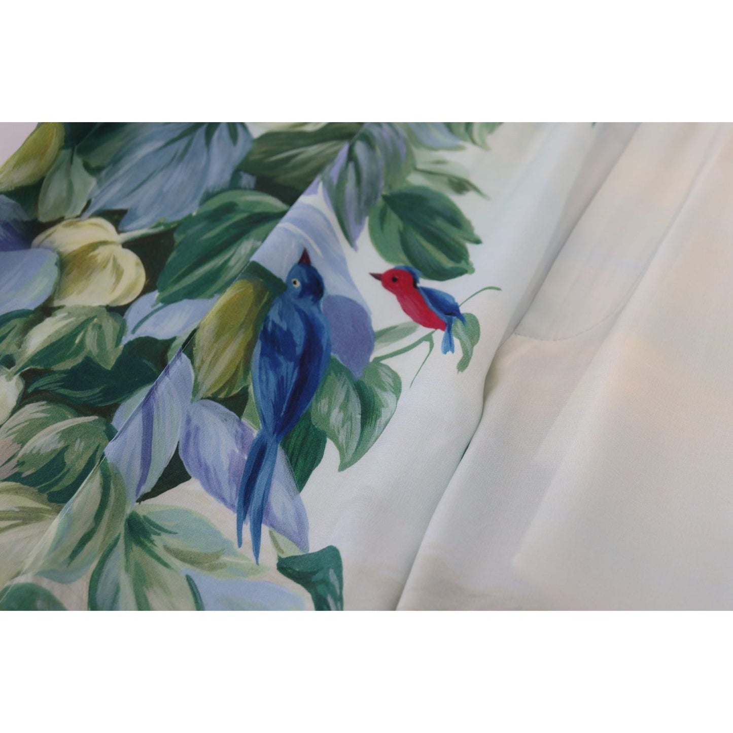 Dolce & Gabbana White Floral Printed Men Jogger Pants Dolce & Gabbana