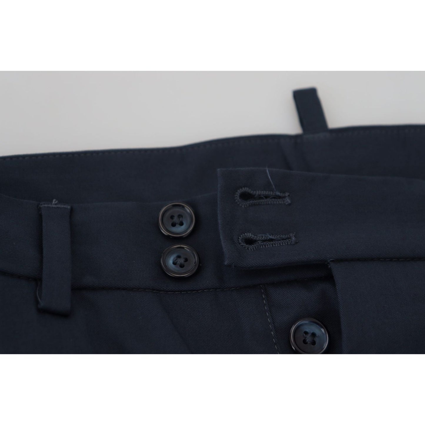 Dolce & Gabbana Blue Bermuda Low Waist Men Shorts