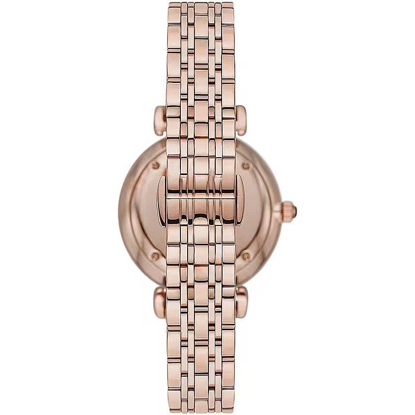 Emporio Armani Elegant Rose Gold-Tone Ladies Watch 723763298919