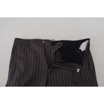 BENCIVENGA Brown Stripes Slim Fit Men Pants PAN74057 - 54