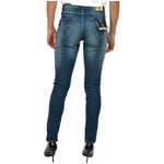Yes Zee Blue Cotton Women's Skinny Jean YE-10570-W25