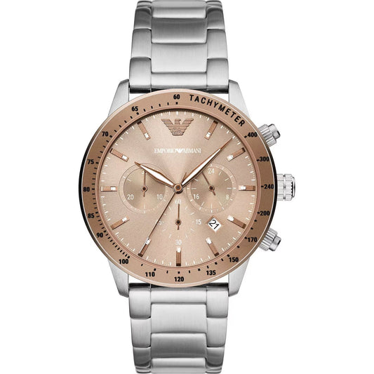 Emporio Armani Classic Chronograph Steel Men's Watch 4064092012200