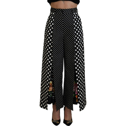 Dolce & Gabbana Multicolor Polka Dots High Waist Pants Dolce & Gabbana