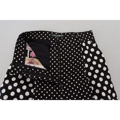 Dolce & Gabbana Multicolor Polka Dots High Waist Pants Dolce & Gabbana