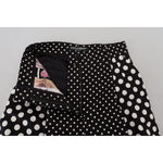 Dolce & Gabbana Multicolor Polka Dots High Waist Pants PAN74592- 38