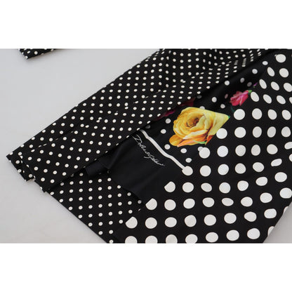 Dolce & Gabbana Multicolor Polka Dots High Waist Pants Dolce & Gabbana