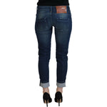 Acht Blue Cotton Slim Fit Women Casual Denim Jeans PAN74096- 26