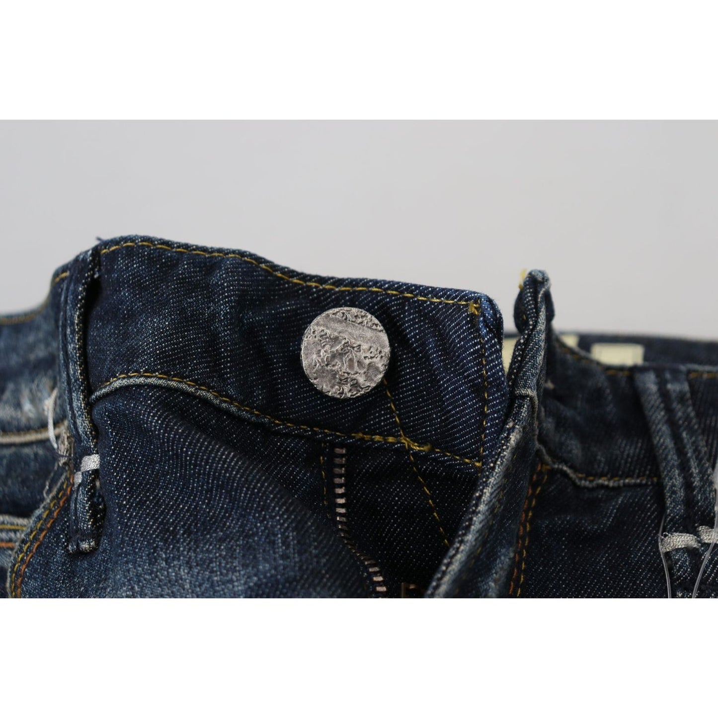 Acht Blue Cotton Slim Fit Women Casual Denim Jeans