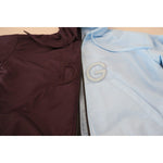 Dolce & Gabbana Black Blue DG Hooded Full Zip Men Jacket