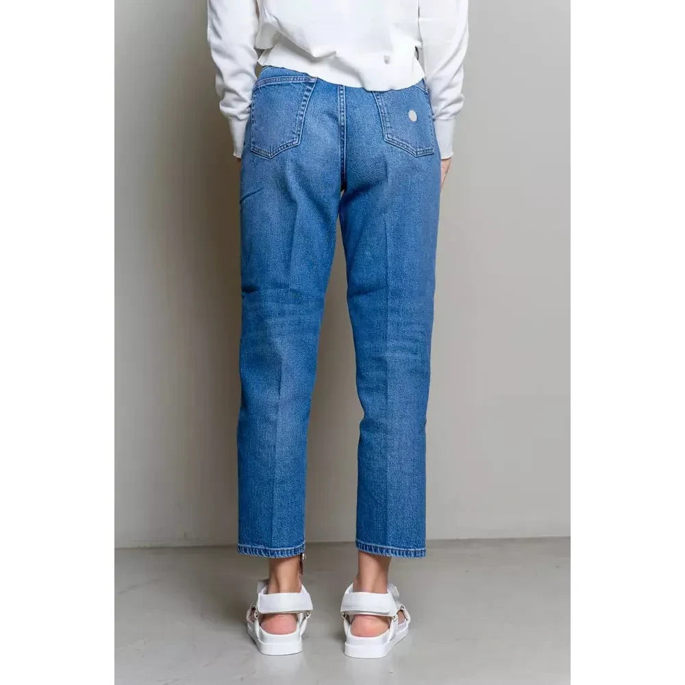 Don The Fuller Blue Cotton Jeans Denim