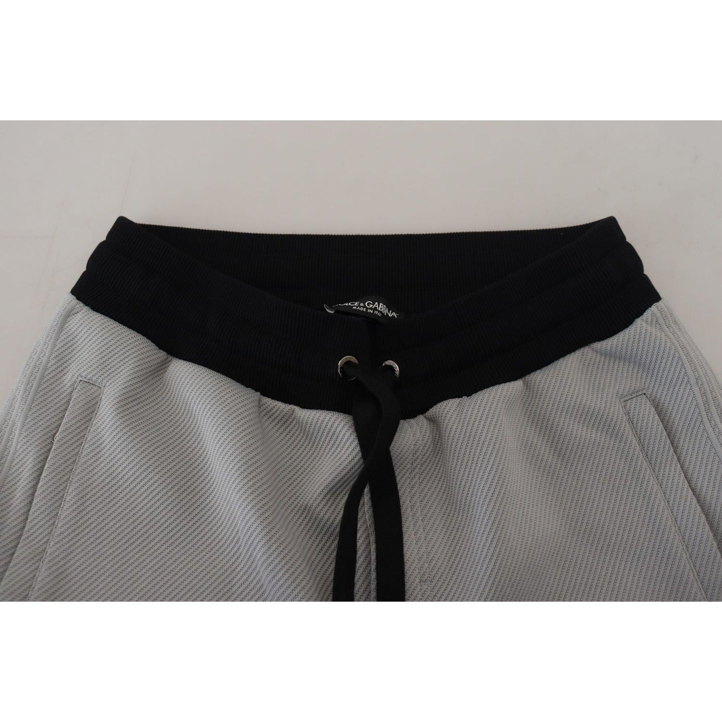 Dolce & Gabbana Gray Polyester Sweatpants Jogger Pants PAN74798-48