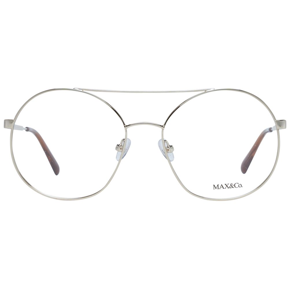 Max & Co Gold Women Glasses Frame