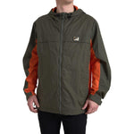 Dolce & Gabbana Green Orange Hooded Cotton Full Zip Jacket