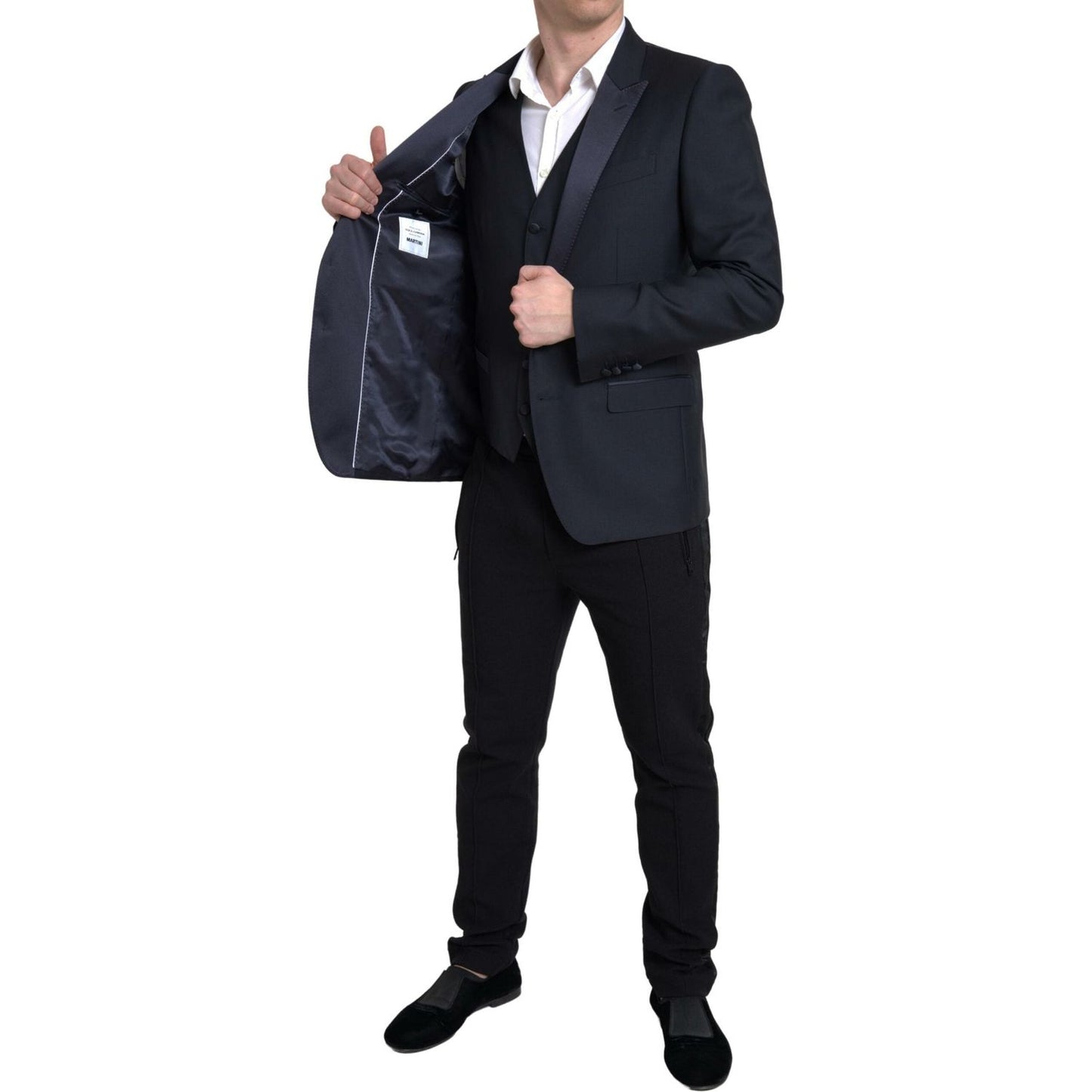 Dolce & Gabbana Blue 2 Piece Single Breasted MARTINI Suit KOS2186-50