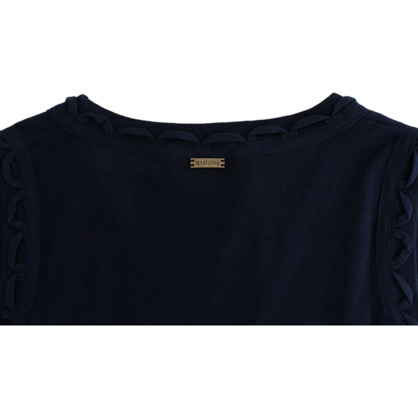 John Galliano Blue cotton jersey dress