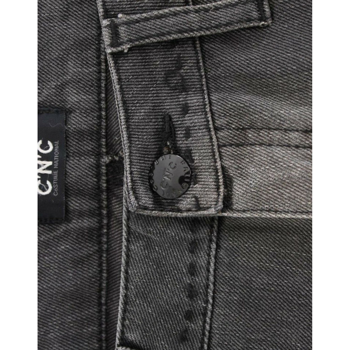 Costume National Gray straight leg jeans