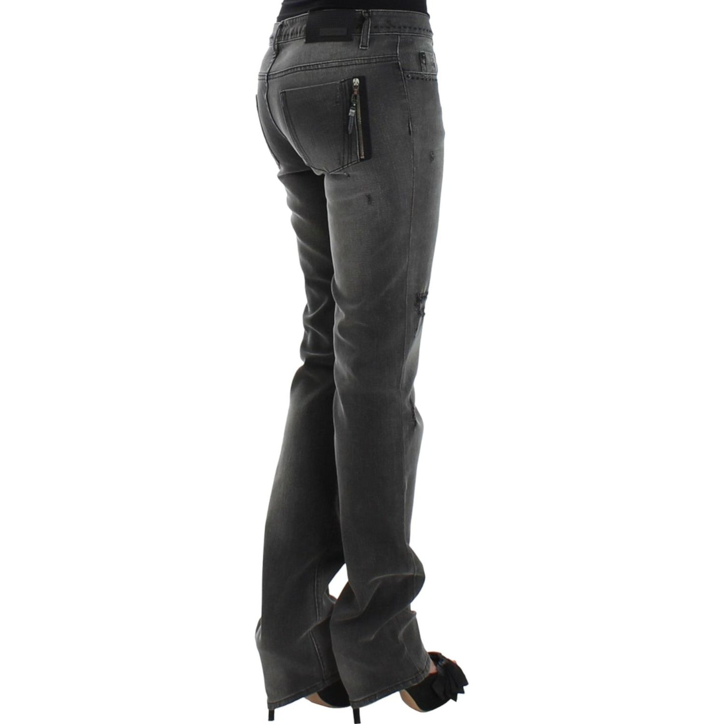 Costume National Gray straight leg jeans