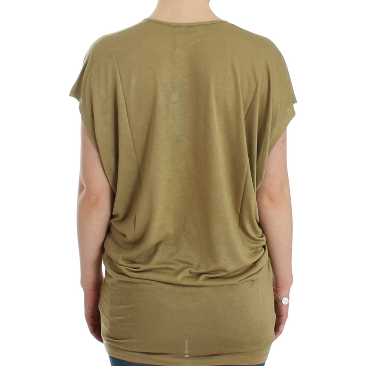 Costume National Green print shortsleeve t-shirt