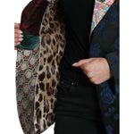 Dolce & Gabbana Multicolor Floral Patchwork Jacquard Jacket JKT3315-40