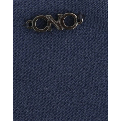 Costume National Blue nylon mini skirt