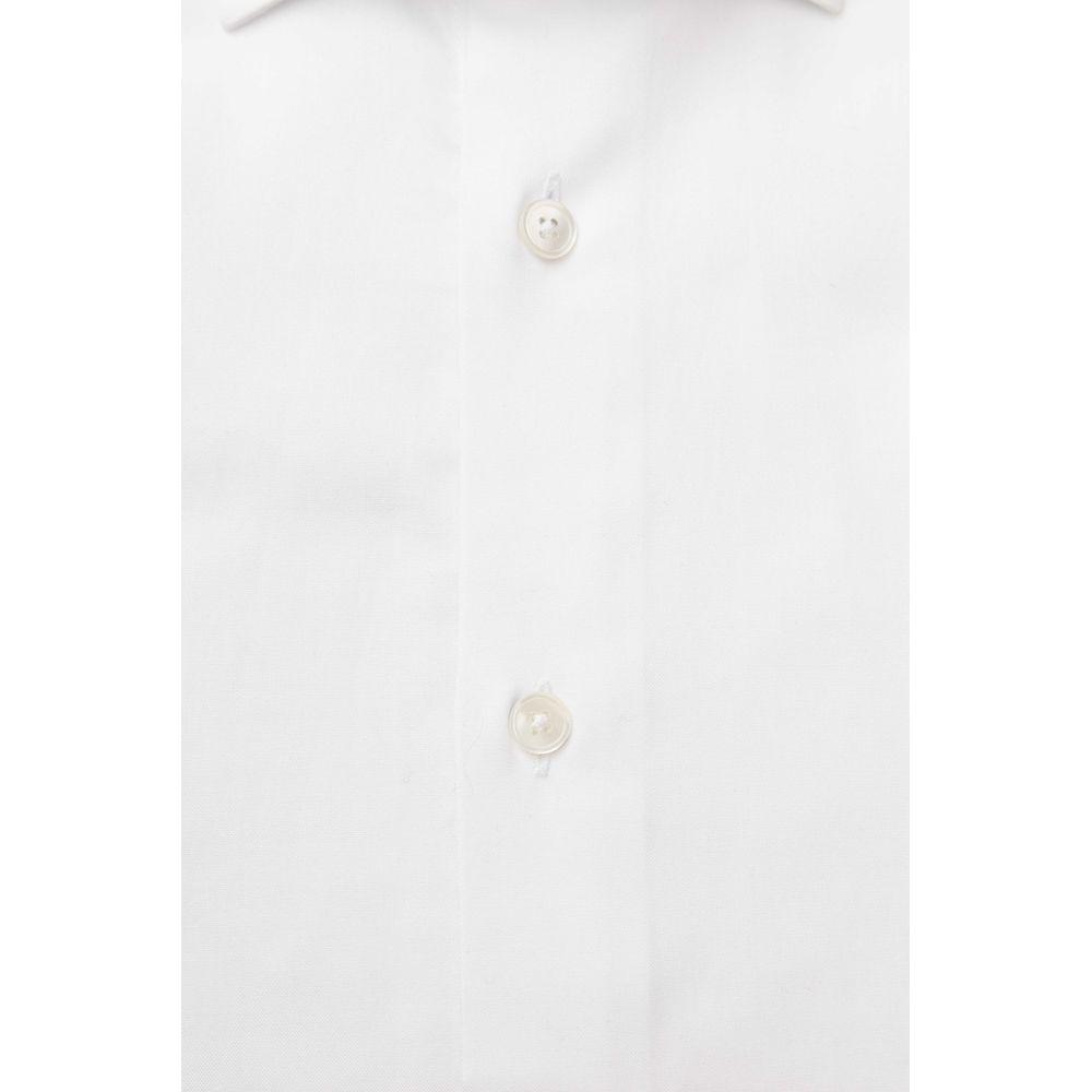 Bagutta White Cotton Shirt