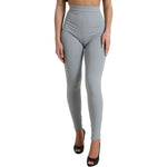 Dolce & Gabbana Gray Nylon Slim Trouser Pants PAN74960-40