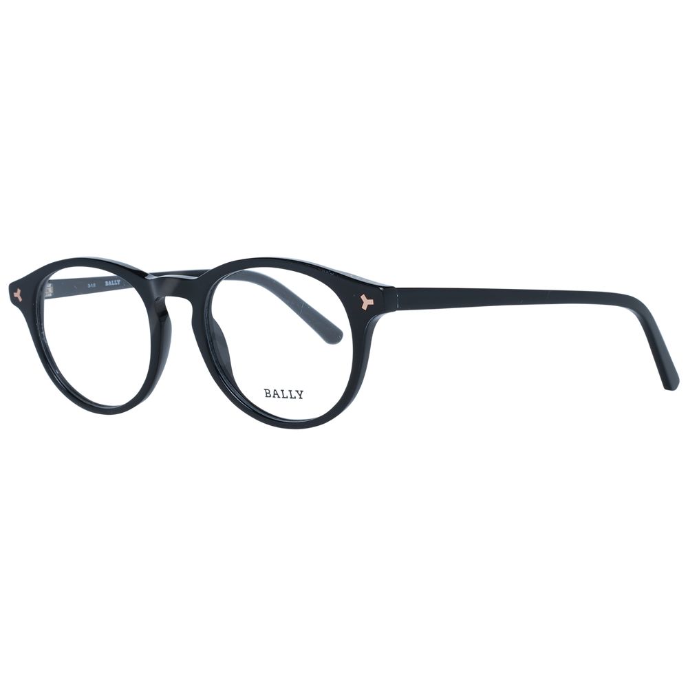 Bally Black Plastic Glasses (Frames) Bally