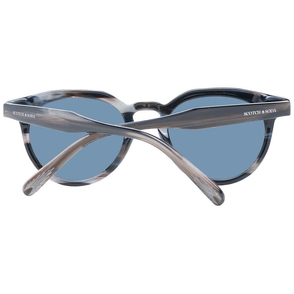 Scotch & Soda Black Men Sunglasses SC-1049030